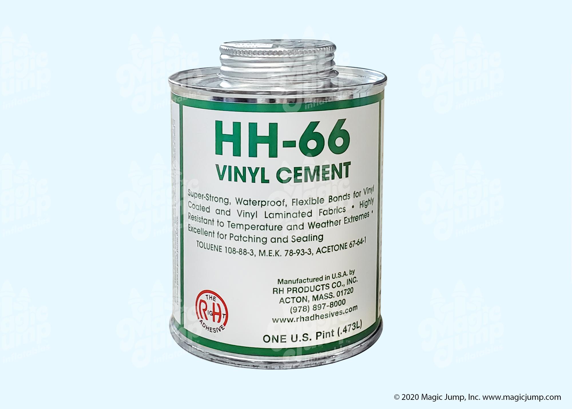 HH 66 Adhesive Vinyl Cement 16oz With Brush Inflatable Accessories