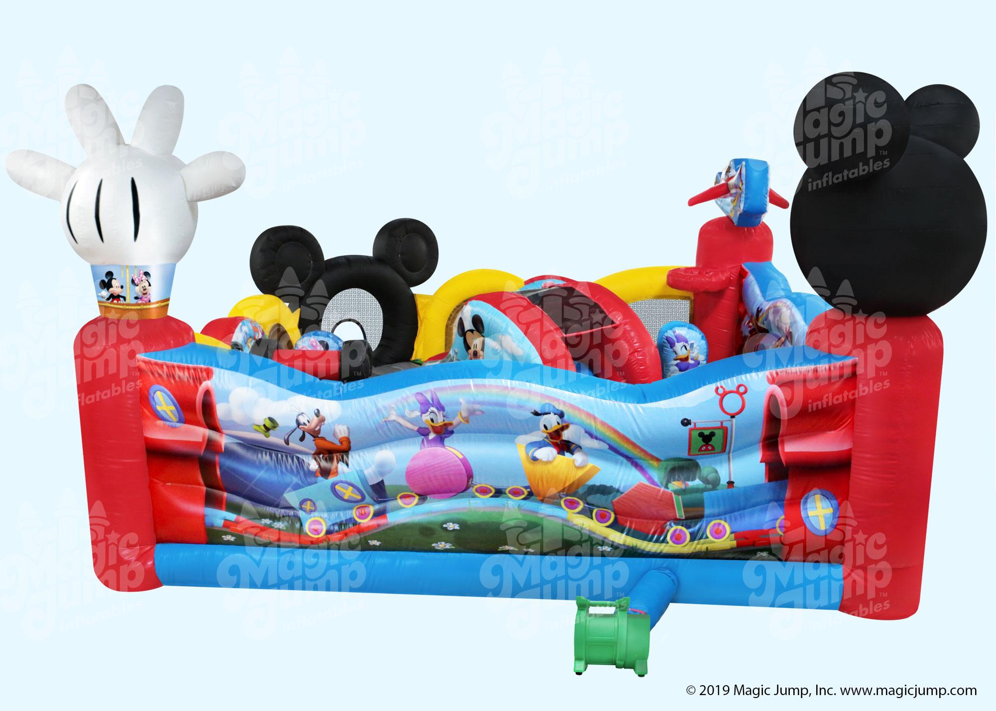 Mickey Mouse | Playground Combos, Inflatable Combos, Bounce And Slide ...