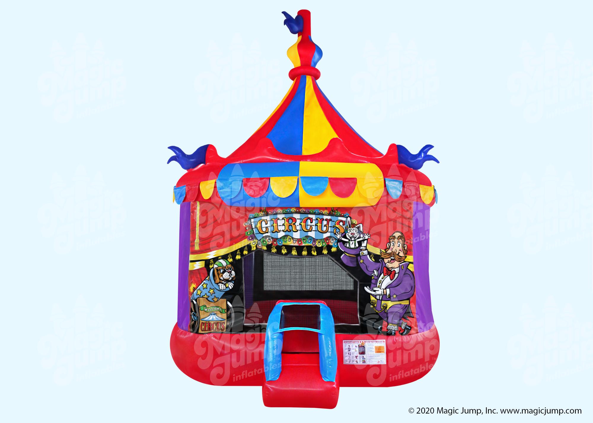 Circus Bounce House | Bouncer, Inflatable Moonwalk | Magic Jump, Inc.