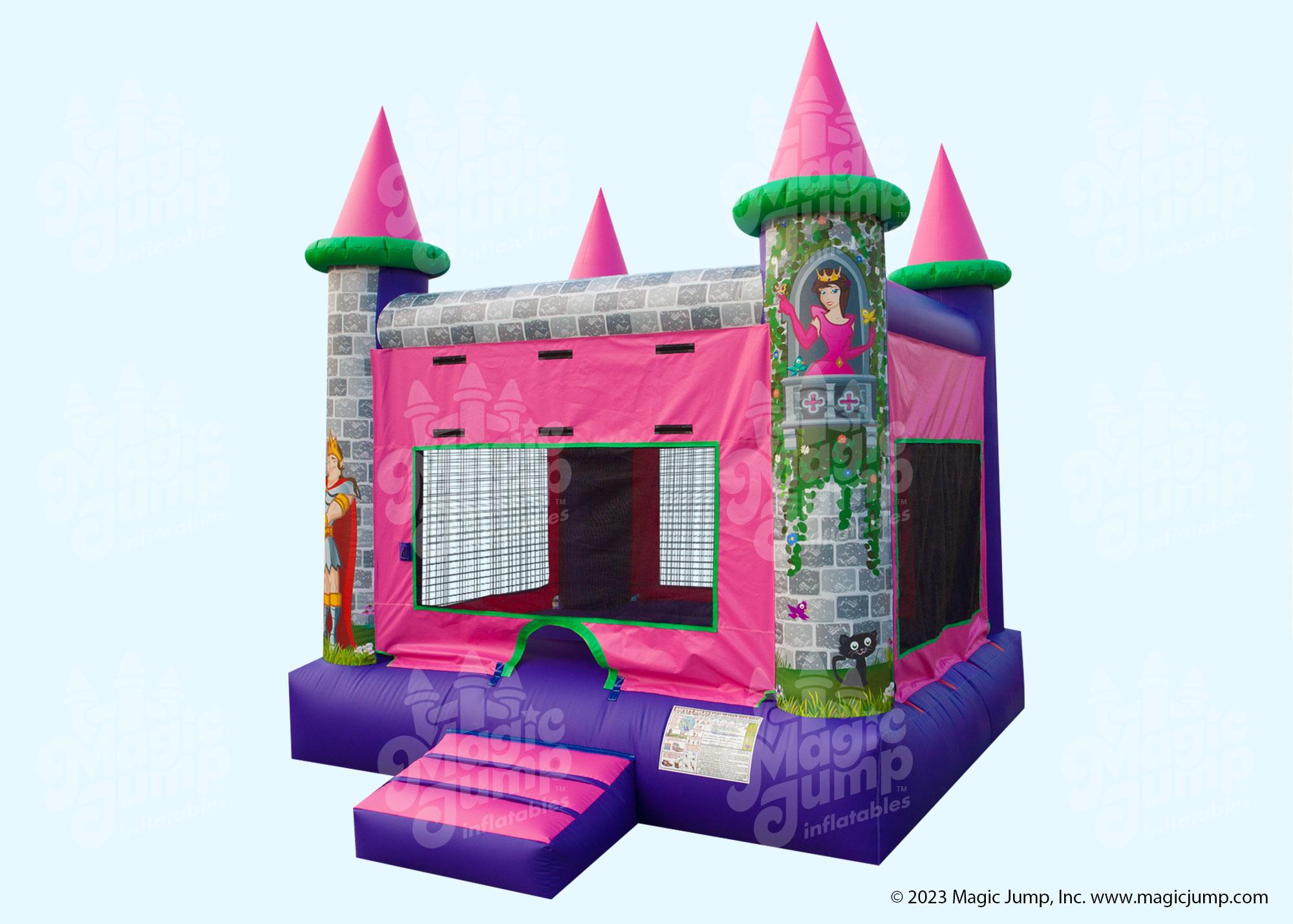 13'x13' Princess Castle | Bounce House | Magic Jump, Inc.