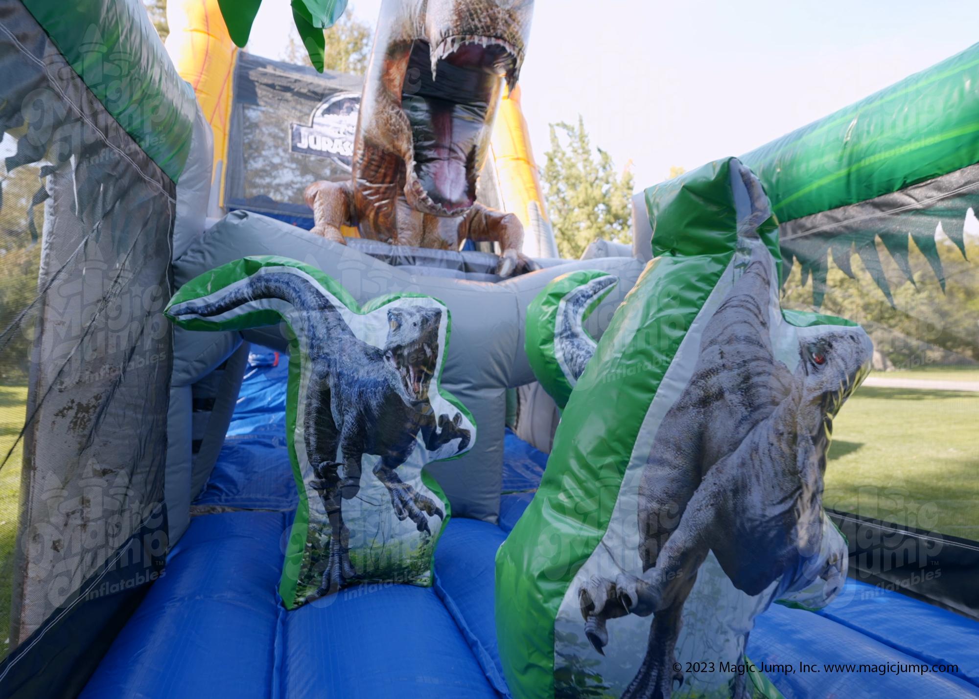 50 Jurassic World Obstacle Course Wet Or Dry Obstacle Course Magic Jump Inc 0300