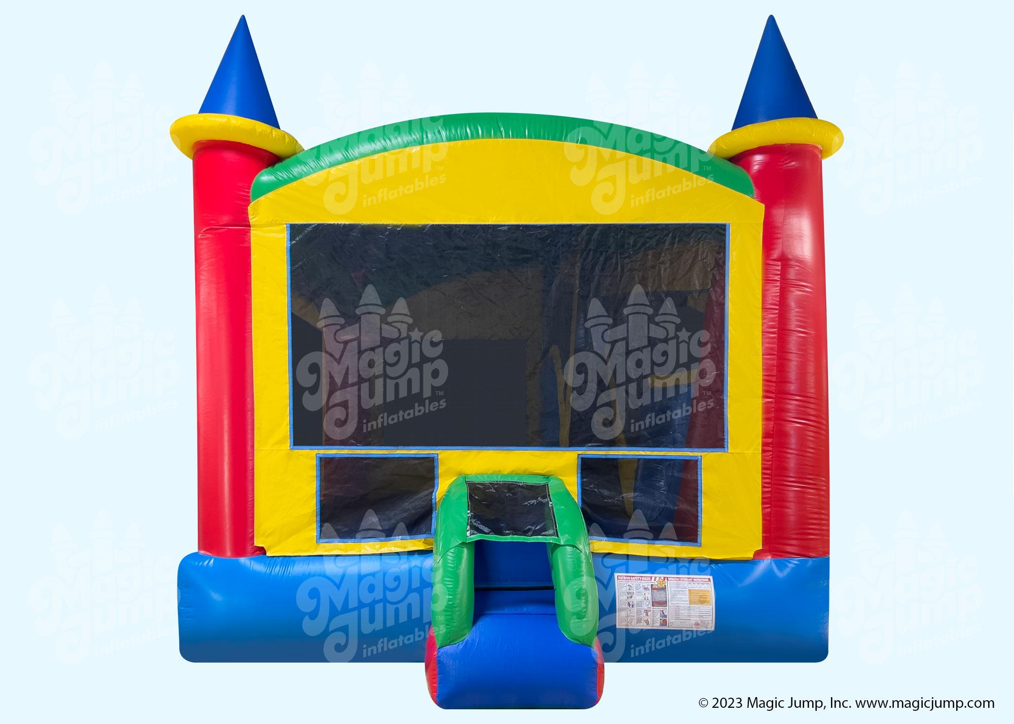 C5 Castle Combo Wet Or Dry Inflatable Bounce And Slide Combos Magic Jump Inc