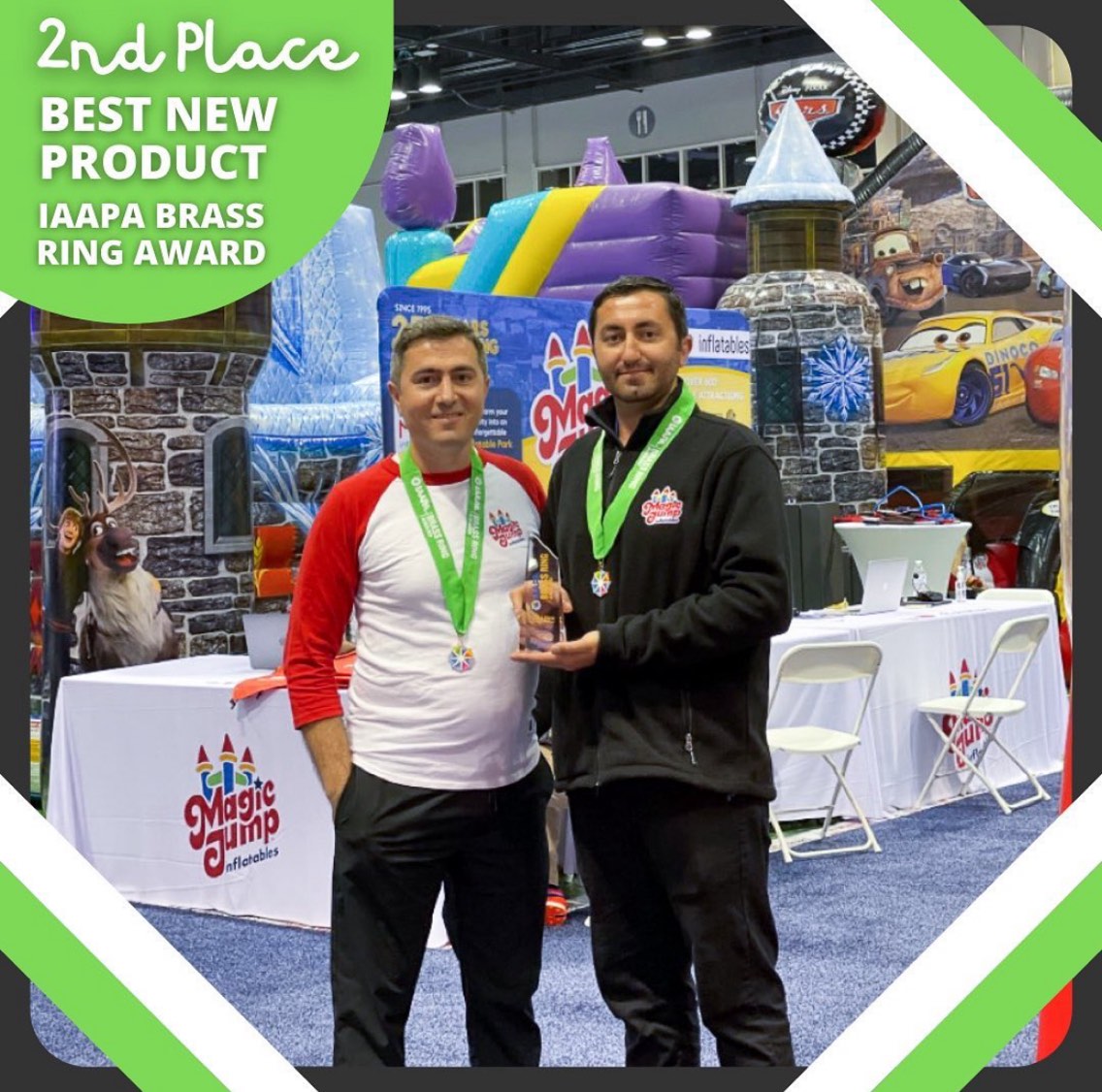 IAAPA Brass Ring Award -2nd place | Magic Jump Inc